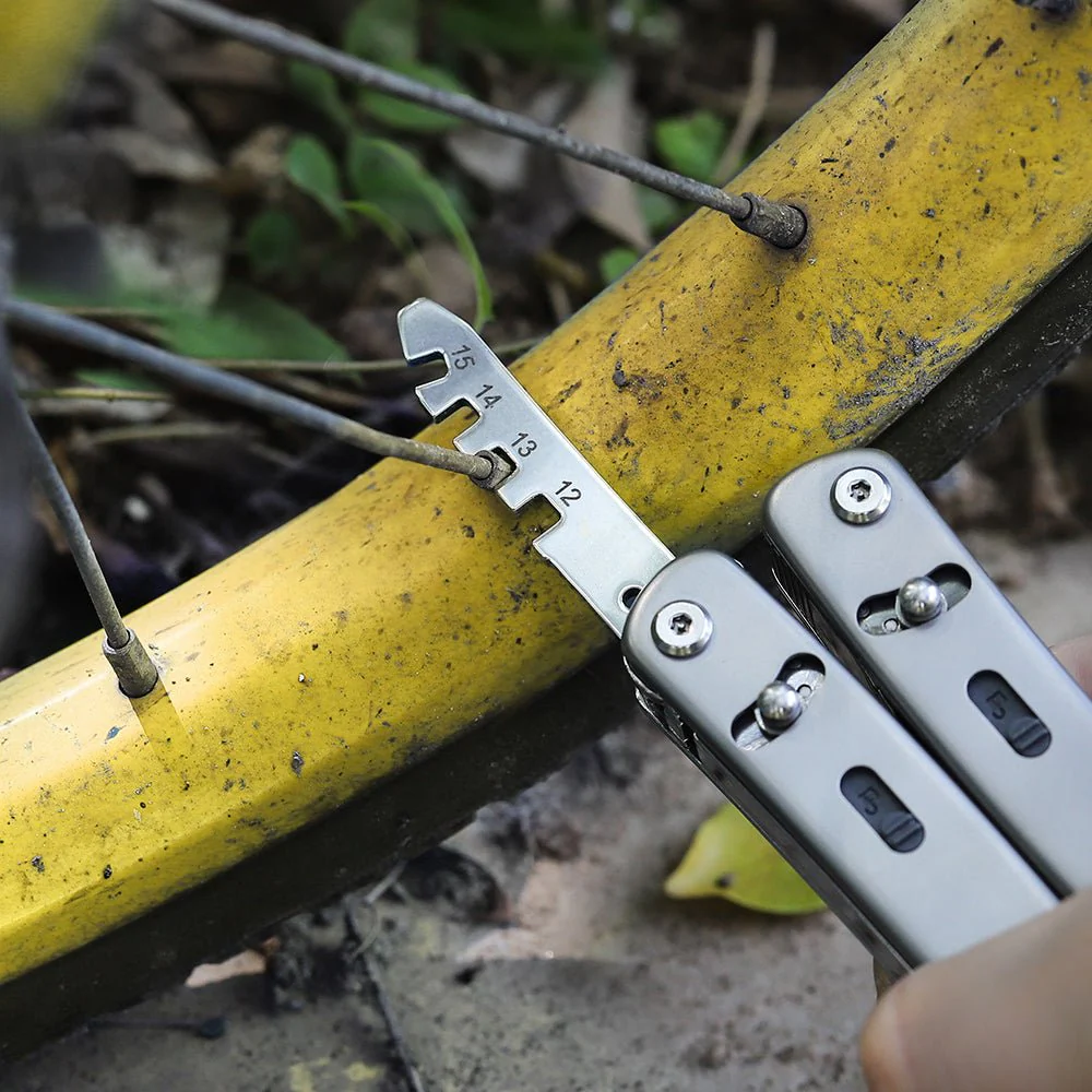 Spoke Wrench & Screwdriver- Short, 1 slot - Image 5