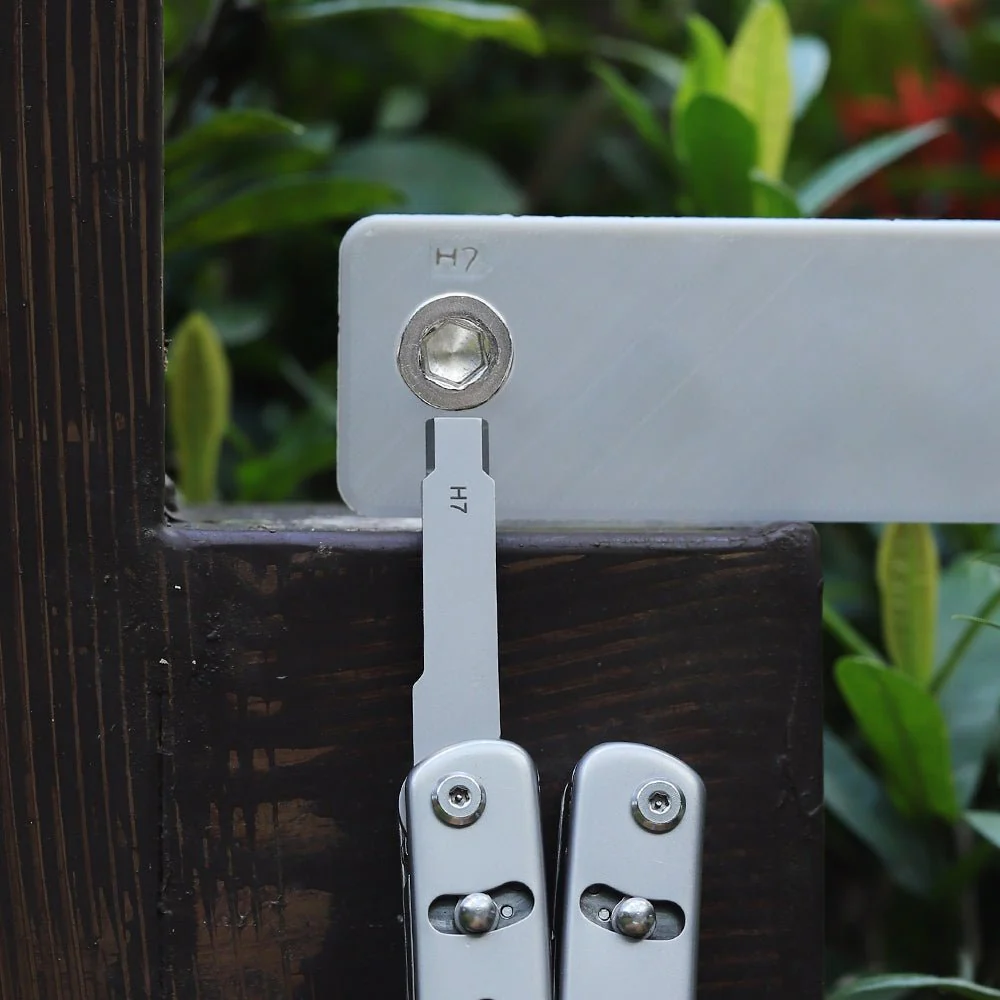 7mm Hex Wrench- Short, 2 slots - Image 5